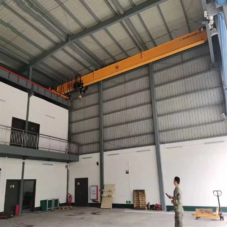 1-20 Ton European Single Girder Electric Overhead Bridge Crane